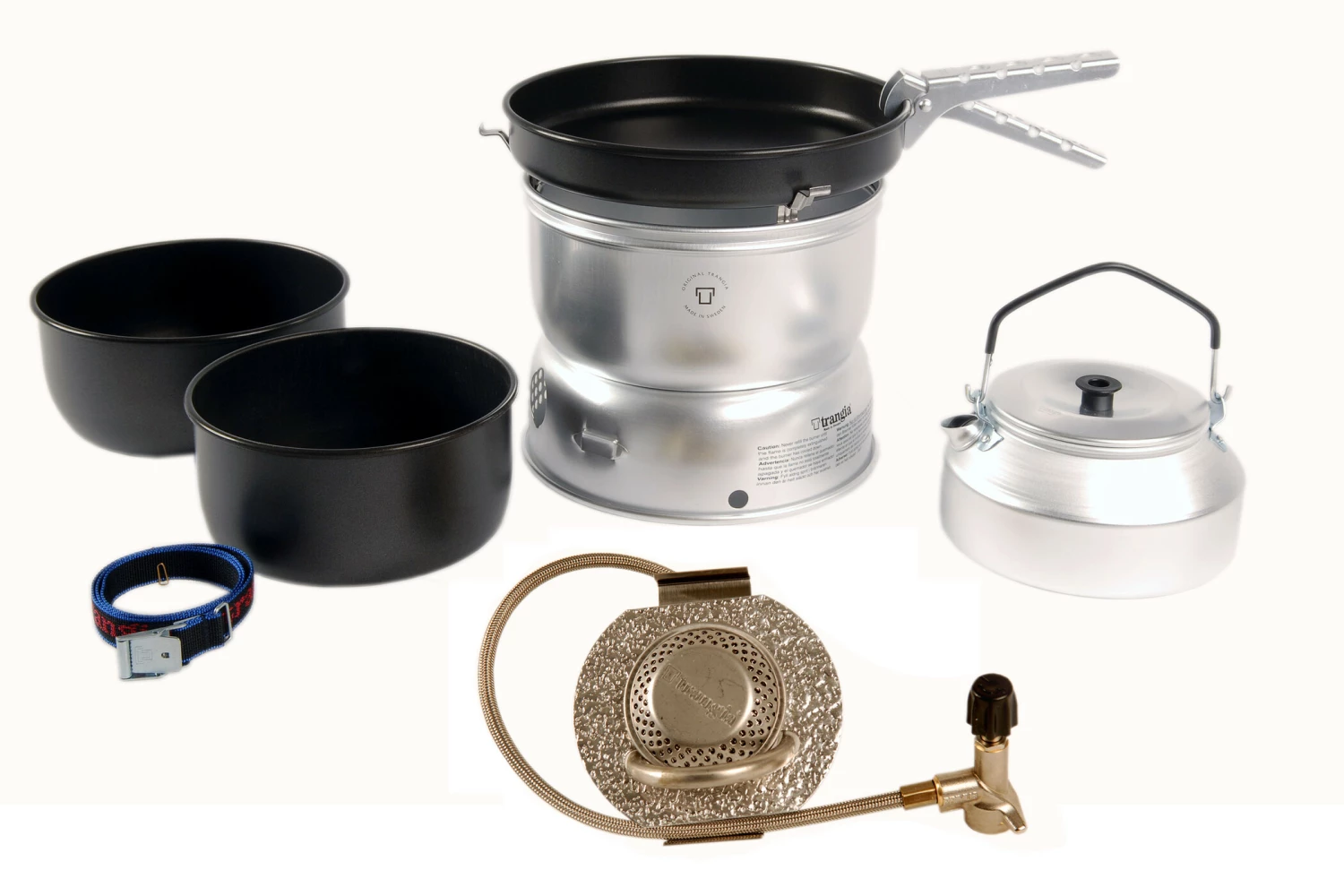 Trangia 25-6 UL ALU Stormkoker Ultralight Aluminium Met Gasbrander 3 Trangia 25-6 UL ALU Stormkoker Ultralight Aluminium Met Gasbrander