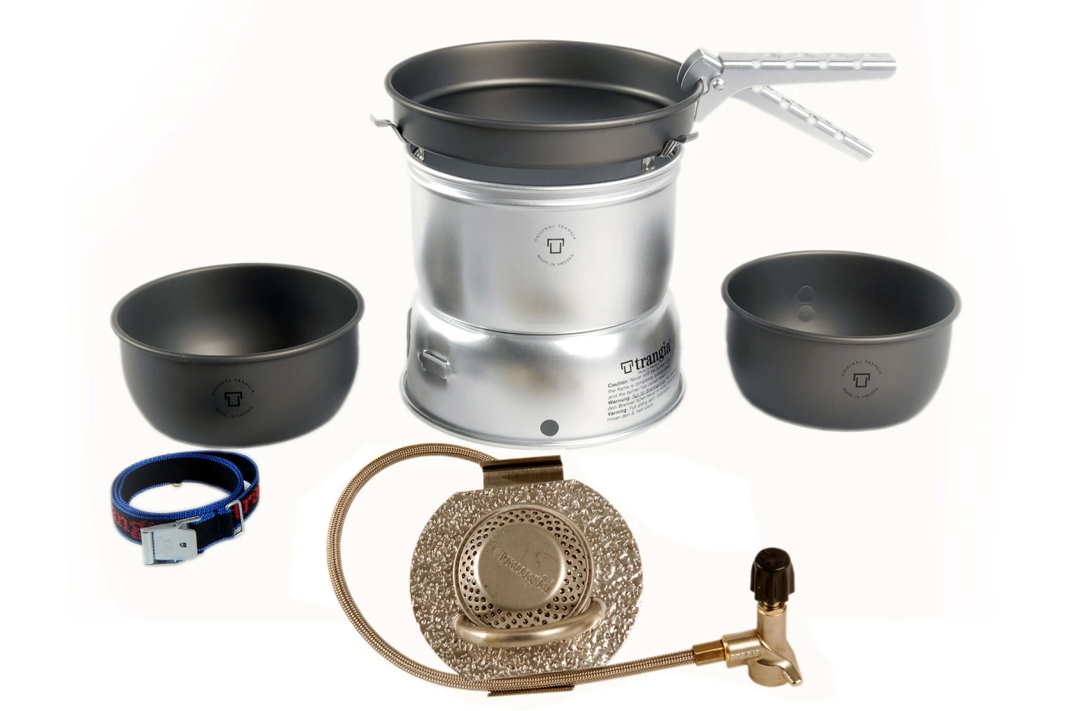 Trangia 27-5 UL ALU HA Campingkoker Ultralight Aluminium Met Gasbrander 3 Trangia 27-5 UL ALU HA Campingkoker Ultralight Aluminium Met Gasbrander