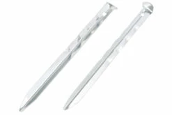 Easy Camp U-staal Peg 18cm Ripple, Grijs