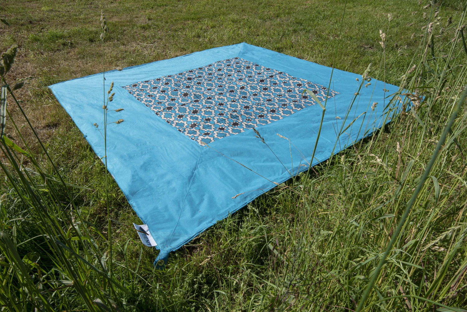 Bent Tapijt Caraïbisch Gebied, Turquoise 3 Bent Tapijt Caraïbisch Gebied, Turquoise