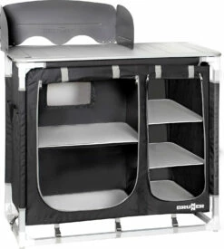 Brunner Azabache CT Square Keuken Box, Zwart/grijs