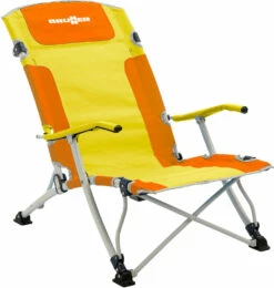 Brunner Bula XL Chair, Geel/oranje