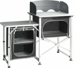 Brunner Snack Square Keuken Kabinet, Zwart