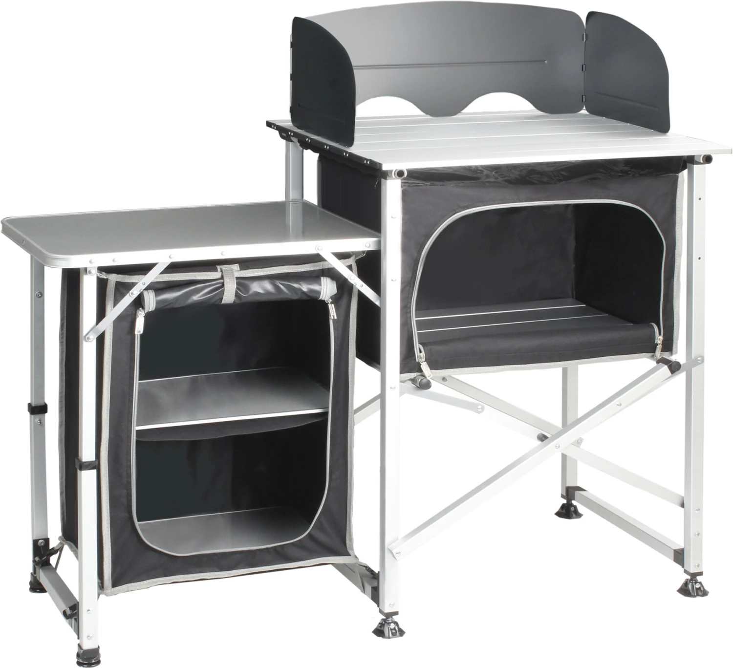 Brunner Snack Square Keuken Kabinet, Zwart 3 Brunner Snack Square Keuken Kabinet, Zwart