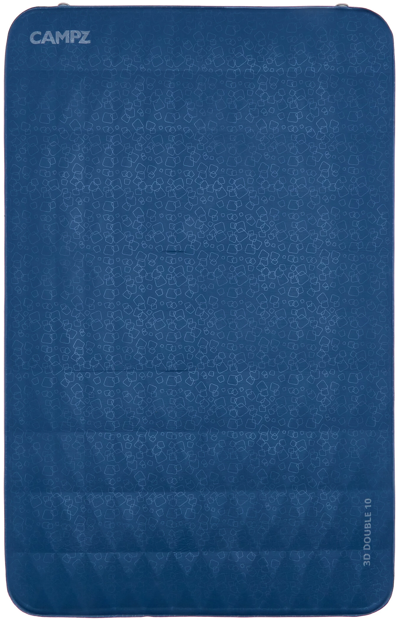 CAMPZ 3D Mat Dubbel, Blauw 3 CAMPZ 3D Mat Dubbel, Blauw