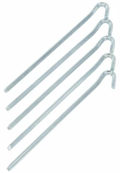 CAMPZ Ijzeren Tentharing 23cm 3-Edge, Zilver