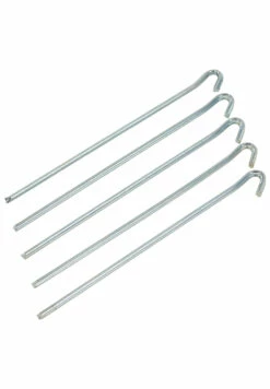 CAMPZ Ijzeren Tentharing 30cm 3-Edge, Zilver