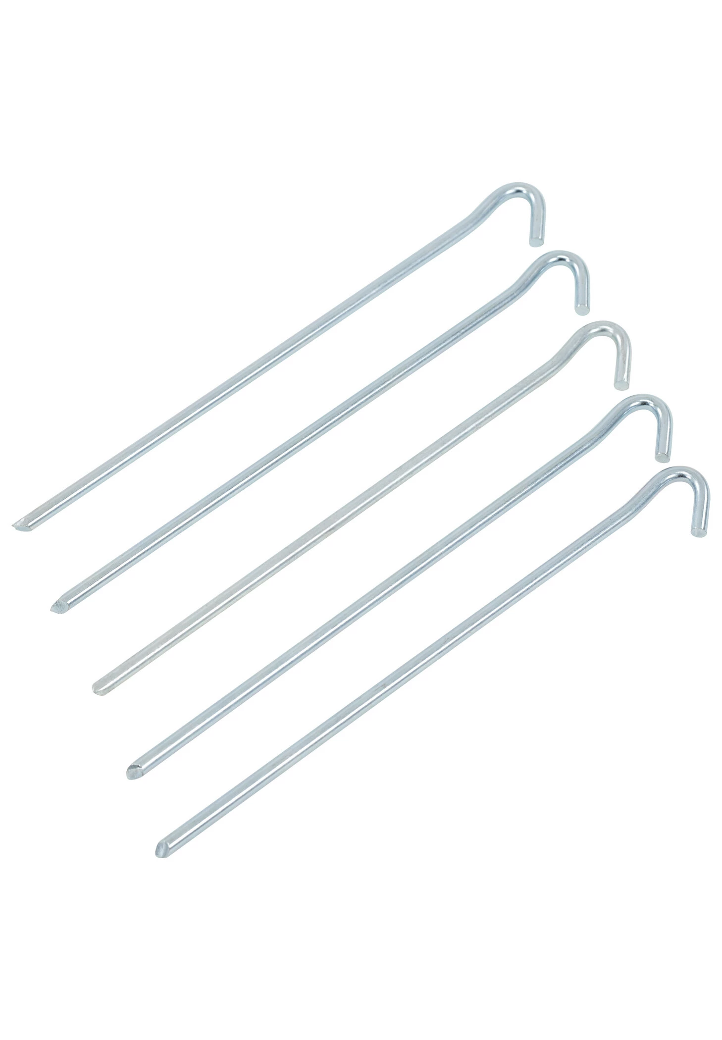 CAMPZ Stalen Tentharing 30cm Rond, Grijs 3 CAMPZ Stalen Tentharing 30cm Rond, Grijs