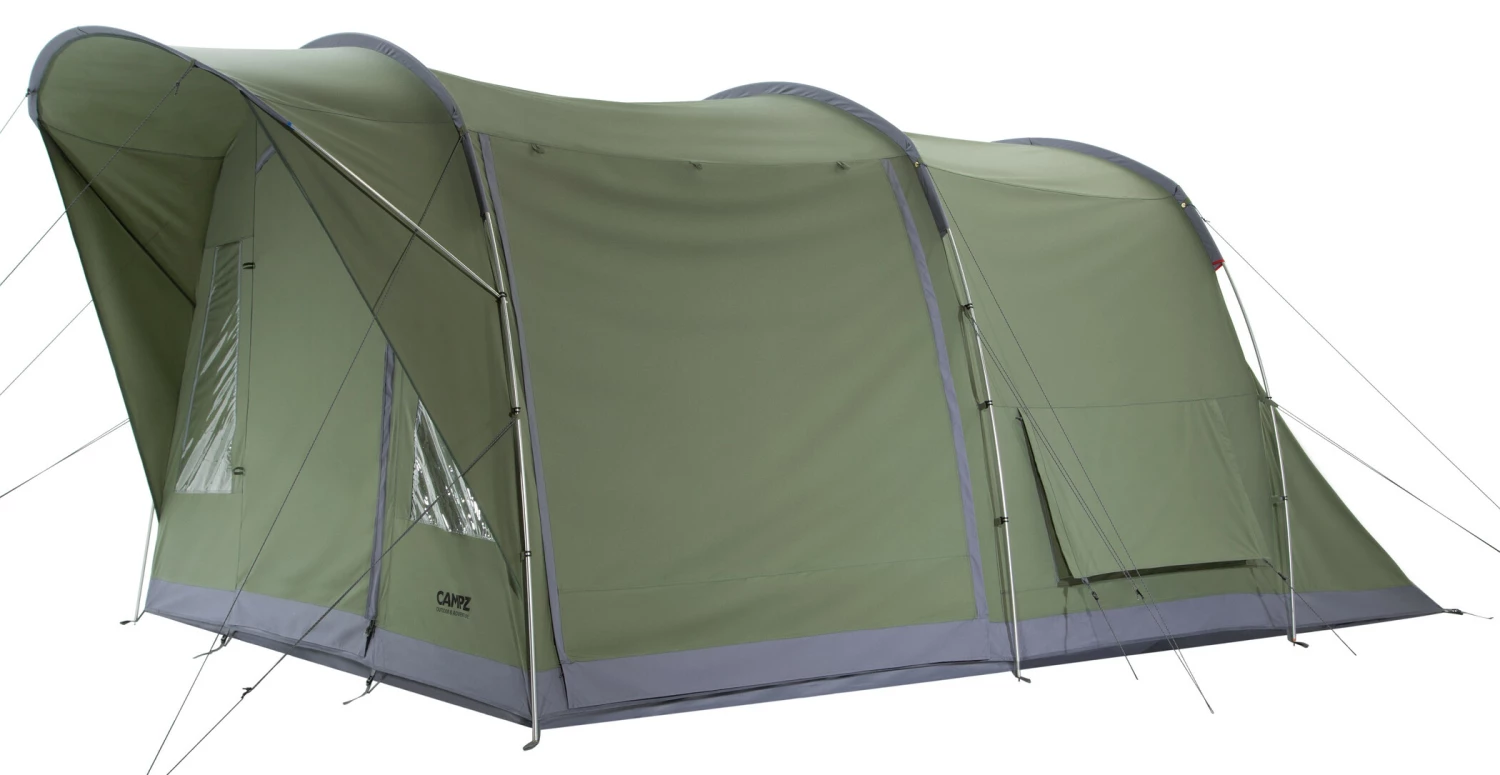 CAMPZ Flevoland 4P TC Tent, Groen/grijs 3 CAMPZ Flevoland 4P TC Tent, Groen/grijs