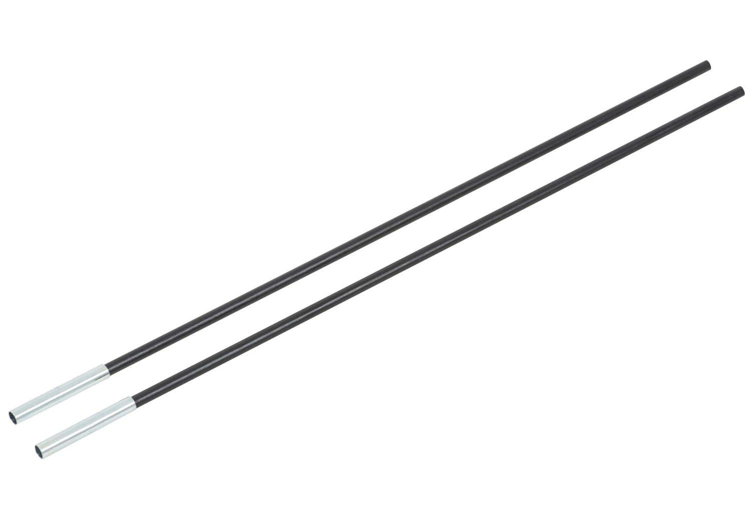 CAMPZ Glasvezel Tentstok Met Huls 8mm X 0,55m, Zwart 3 CAMPZ Glasvezel Tentstok Met Huls 8mm X 0,55m, Zwart