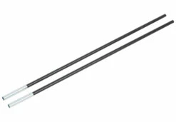 CAMPZ Glasvezel Tentstok Met Huls 9mm X 0,55m, Zwart