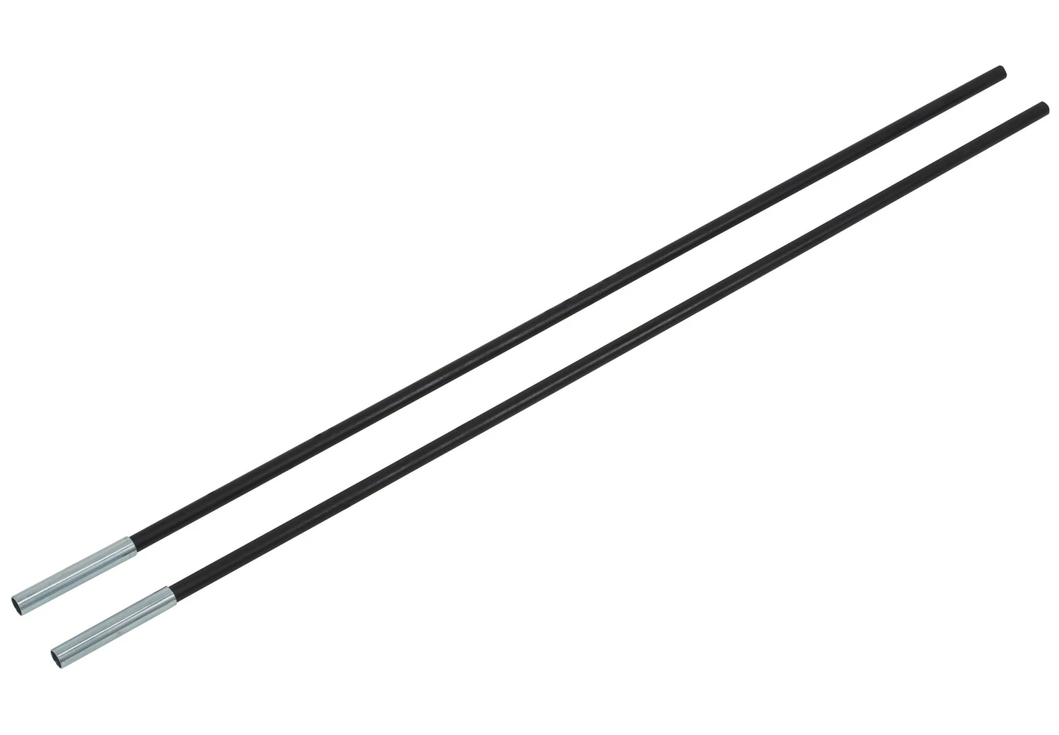 CAMPZ Glasvezel Tentstok Met Huls 9mm X 0,65m, Zwart 3 CAMPZ Glasvezel Tentstok Met Huls 9mm X 0,65m, Zwart