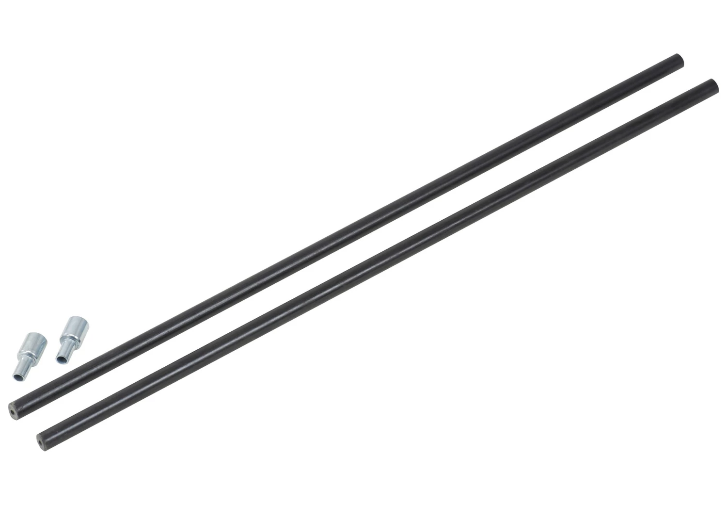 CAMPZ Glasvezel Tentstok Met Stift 11mm X 0,55m, Zwart 3 CAMPZ Glasvezel Tentstok Met Stift 11mm X 0,55m, Zwart