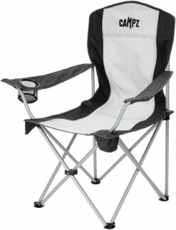 CAMPZ Kobe Chair ST, Zwart/wit