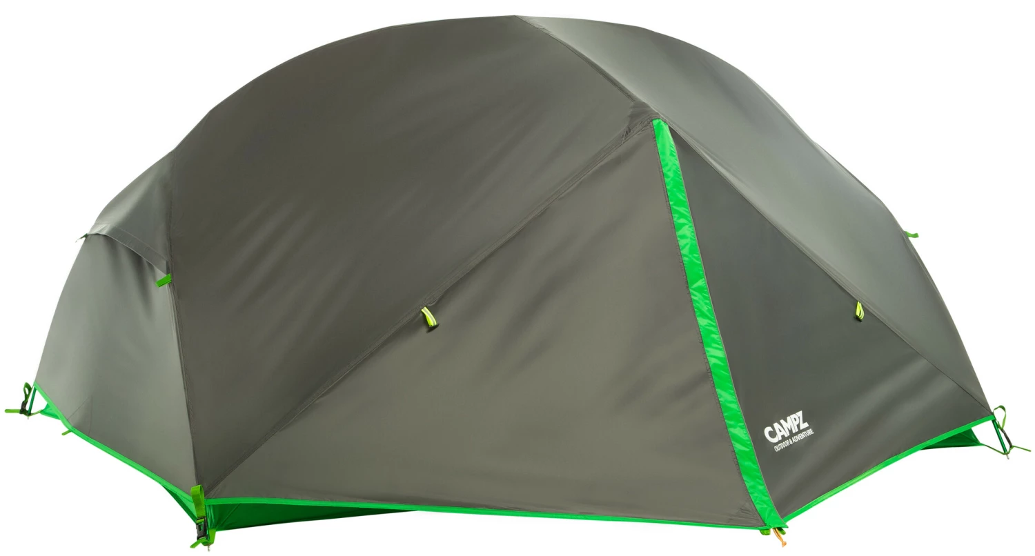 CAMPZ Lacanau 2P Tent, Grijs/groen 3 CAMPZ Lacanau 2P Tent, Grijs/groen