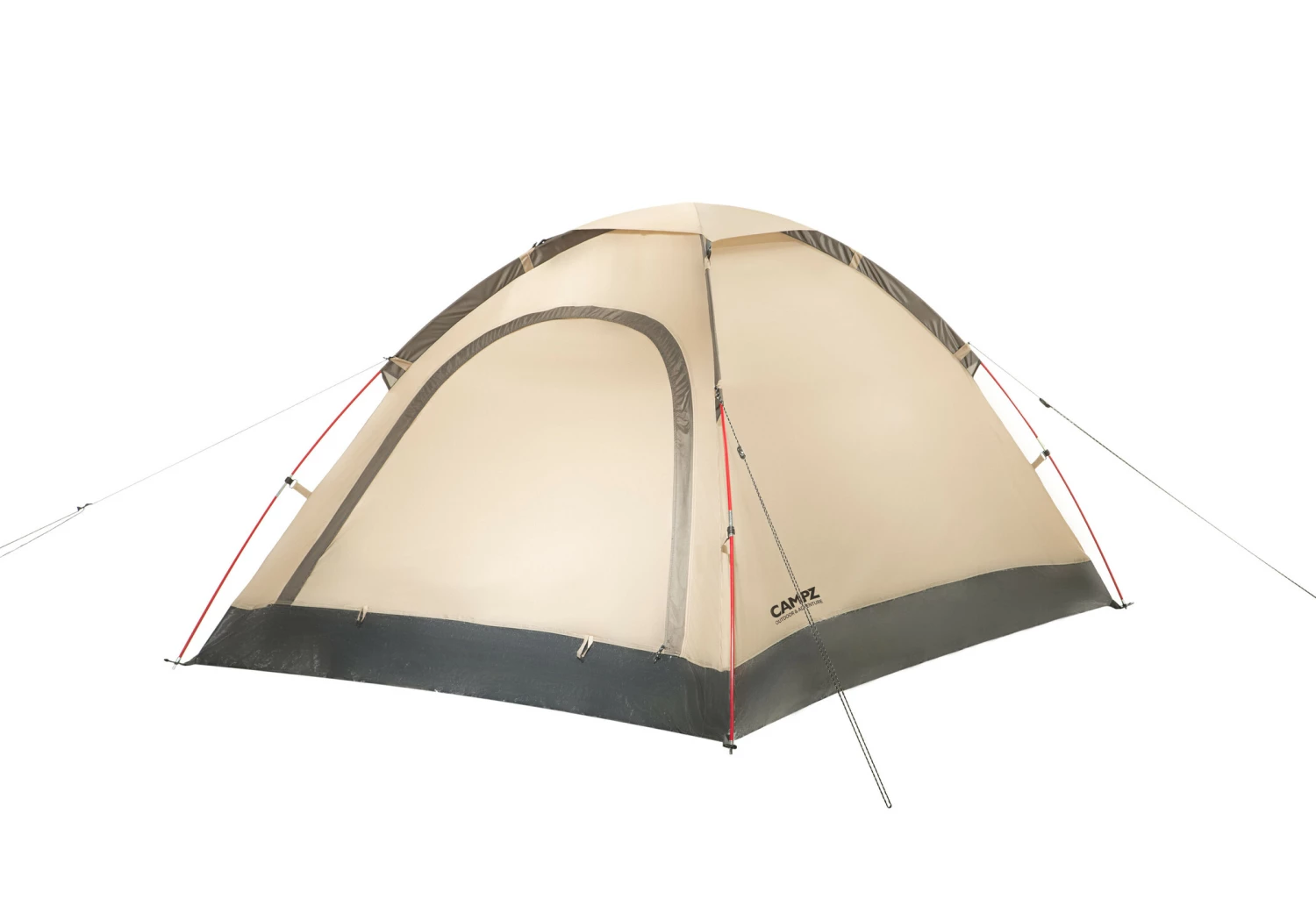 CAMPZ Nevada 2P Tent, Beige 3 CAMPZ Nevada 2P Tent, Beige