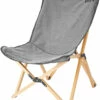 CAMPZ Osaka Chair Beech Wood, Grijs