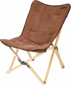 CAMPZ Osaka Chair Set Beech Wood Comfort, Bruin