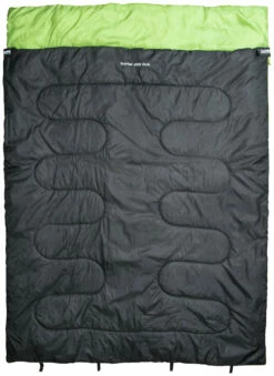 CAMPZ Surfer 400 Slaapzak Duo, Grijs/groen