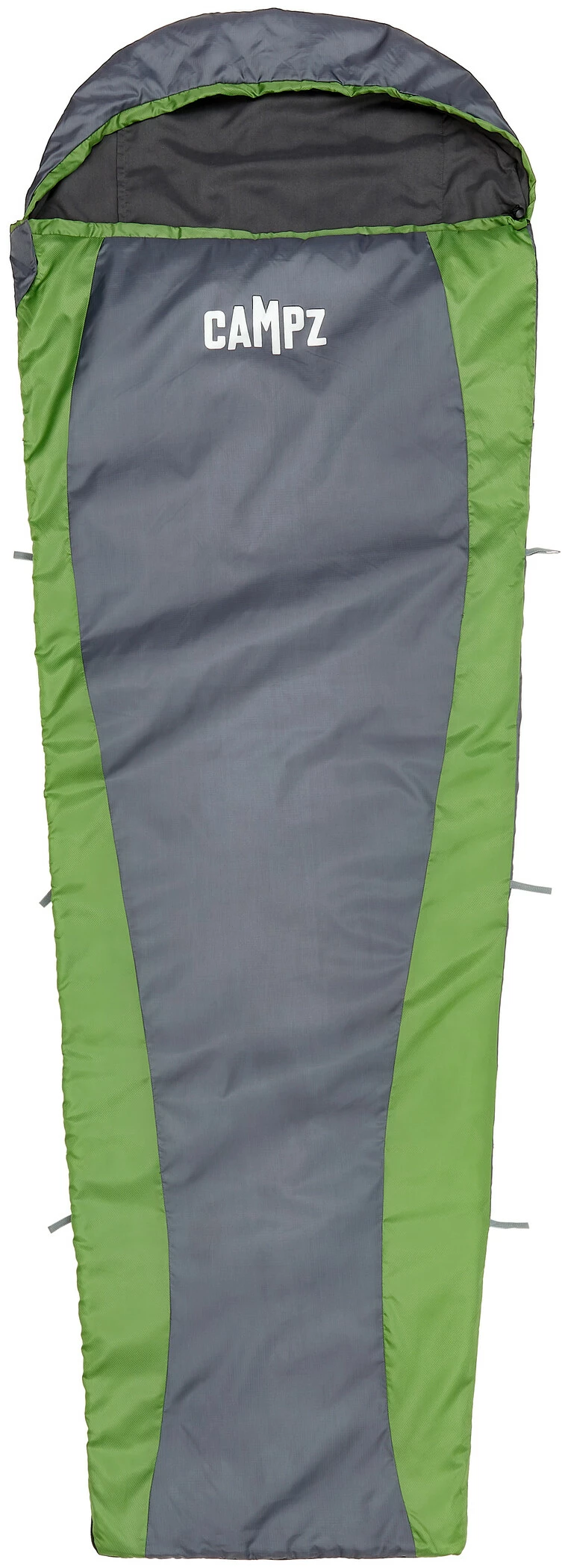 CAMPZ Surfer 70 Sleeping Bag Light, Groen/grijs 3 CAMPZ Surfer 70 Sleeping Bag Light, Groen/grijs