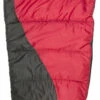 CAMPZ Trekker 300 Sleeping Bag Comfort, Rood/zwart