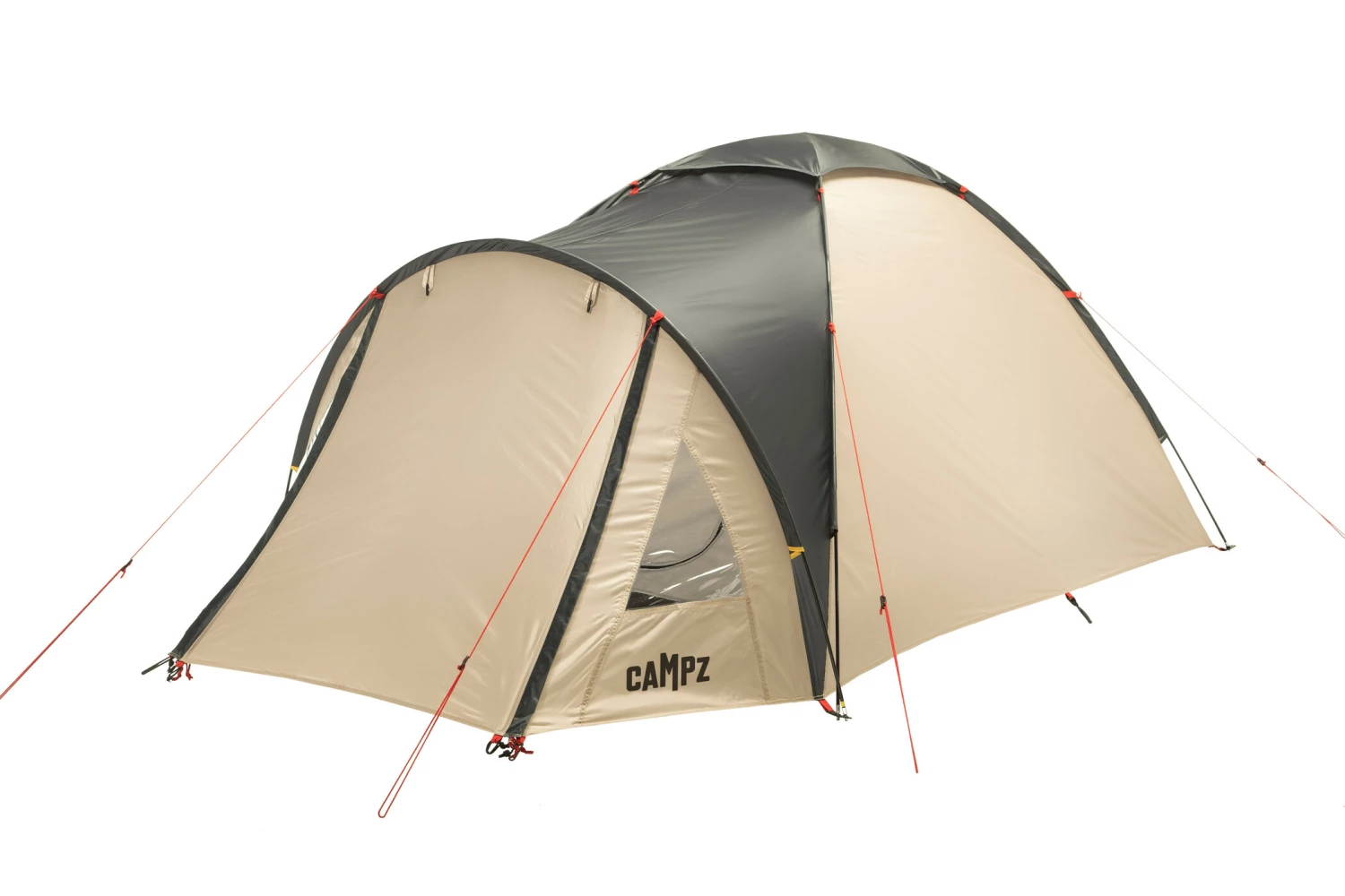 CAMPZ Veneto XW Tent 3P, Beige/grijs 3 CAMPZ Veneto XW Tent 3P, Beige/grijs
