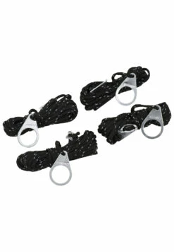 CAMPZ Scheerlijn 4m 4mm, Zwart