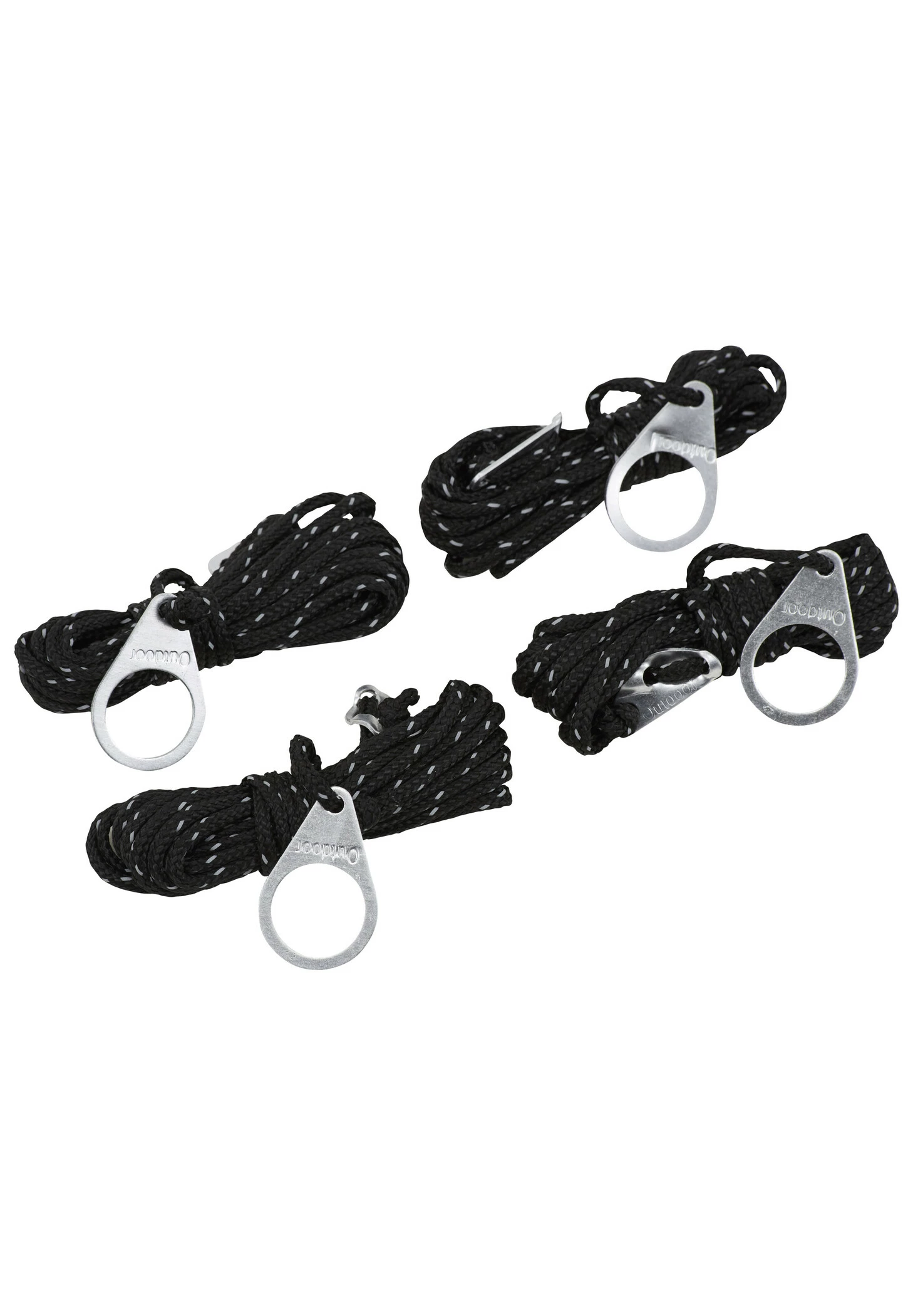 CAMPZ Scheerlijn 4m 4mm, Zwart 3 CAMPZ Scheerlijn 4m 4mm, Zwart