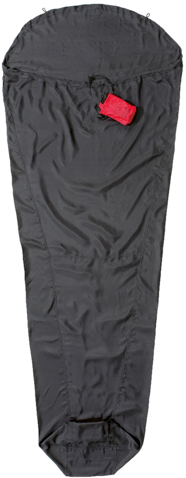 Cocoon MummyLiner Ripstop Zijde Expeditie Regular, Zwart 3 Cocoon MummyLiner Ripstop Zijde Expeditie Regular, Zwart