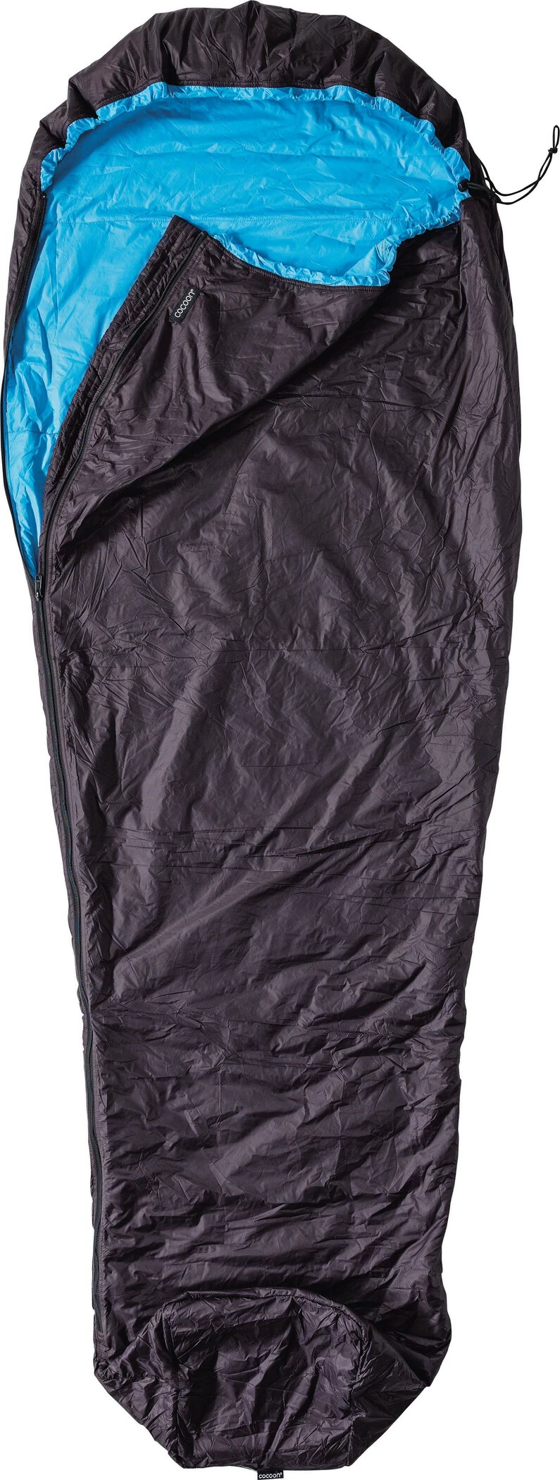 Cocoon Inner Bag Ripstop Nylon/Primaloft, Zwart/turquoise 3 Cocoon Inner Bag Ripstop Nylon/Primaloft, Zwart/turquoise