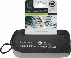 Cocoon Insect Protection Sheet Dubbel, Grijs