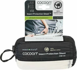 Cocoon Insect Protection Sheet Dubbel, Wit