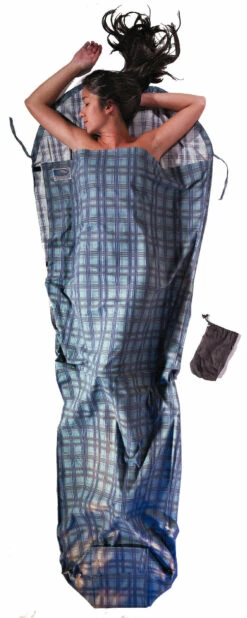 Cocoon MummyLiner Katoenen Flanel, Blauw