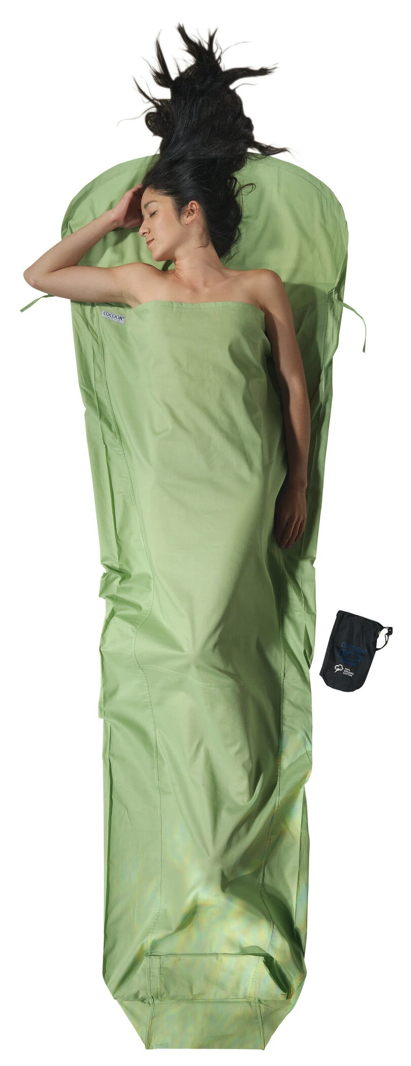 Cocoon MummyLiner Biologisch Katoen, Groen 3 Cocoon MummyLiner Biologisch Katoen, Groen