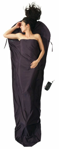 Cocoon MummyLiner Thermolite Silkweight, Grijs