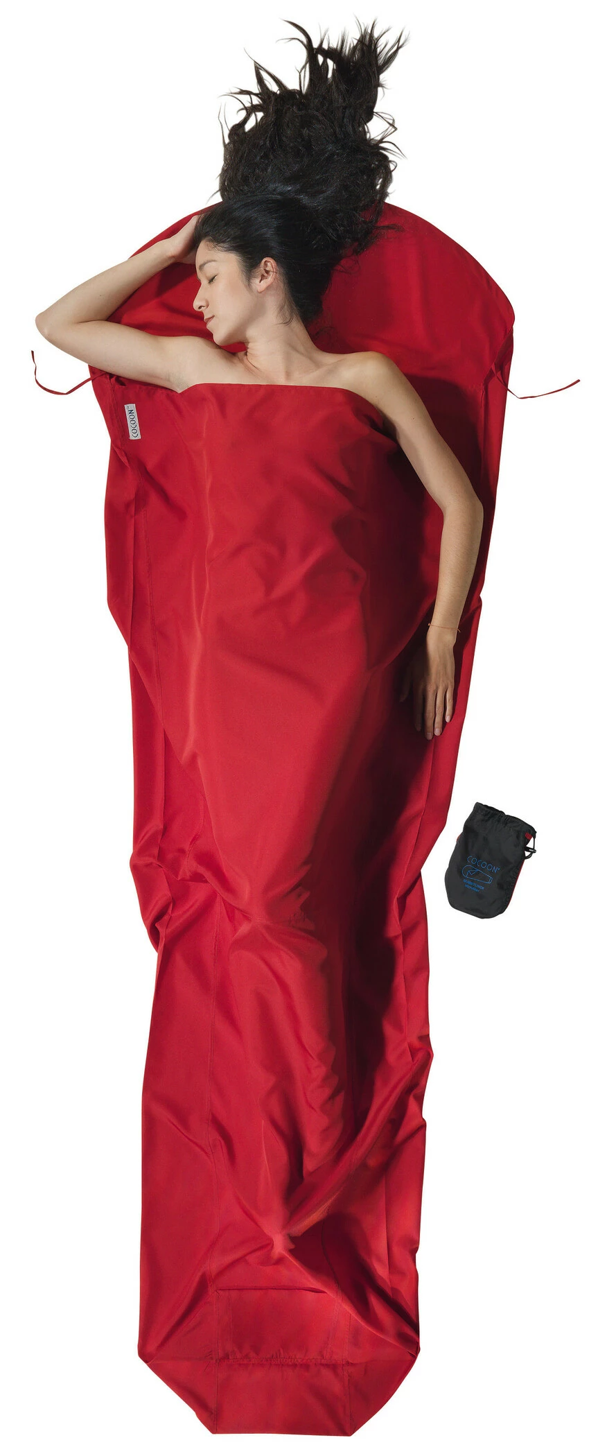 Cocoon MummyLiner Microvezel, Rood 3 Cocoon MummyLiner Microvezel, Rood