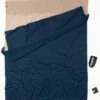Cocoon TravelSheet Doublesize Egyptisch Katoen, Blauw/beige -Nordisk Winkel cocoon travelsheet inlet doublesize egyptian cotton khaki tuareg 1