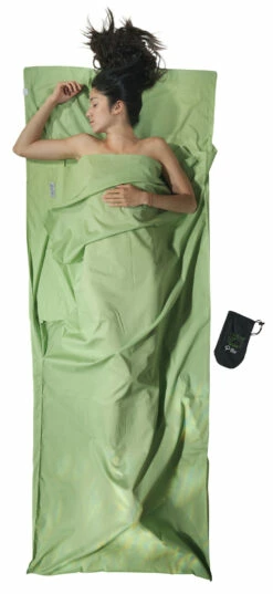 Cocoon TravelSheet Organisch Katoen, Groen