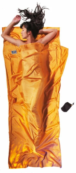 Cocoon TravelSheet Zijde, Geel