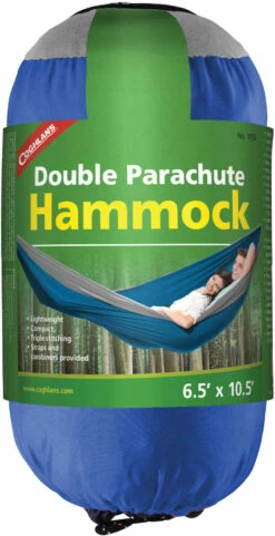 Coghlans Parachute Hangmat Dubbel, Blauw