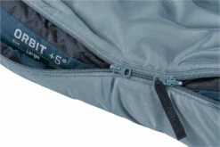 Deuter Orbit +5° Sleeping Bag Long, Grijs/blauw