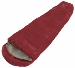 Easy Camp Cosmos Slaapzak Jongeren, Rood/grijs