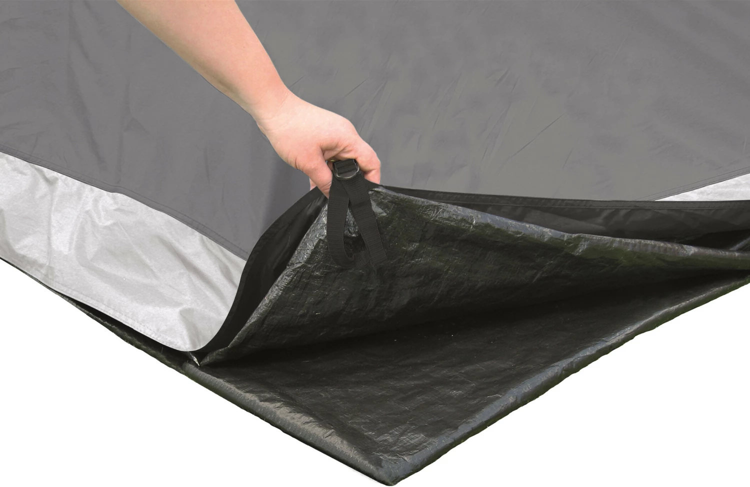 Easy Camp Palmdale 600 Lux Footprint, Zwart 3 Easy Camp Palmdale 600 Lux Footprint, Zwart