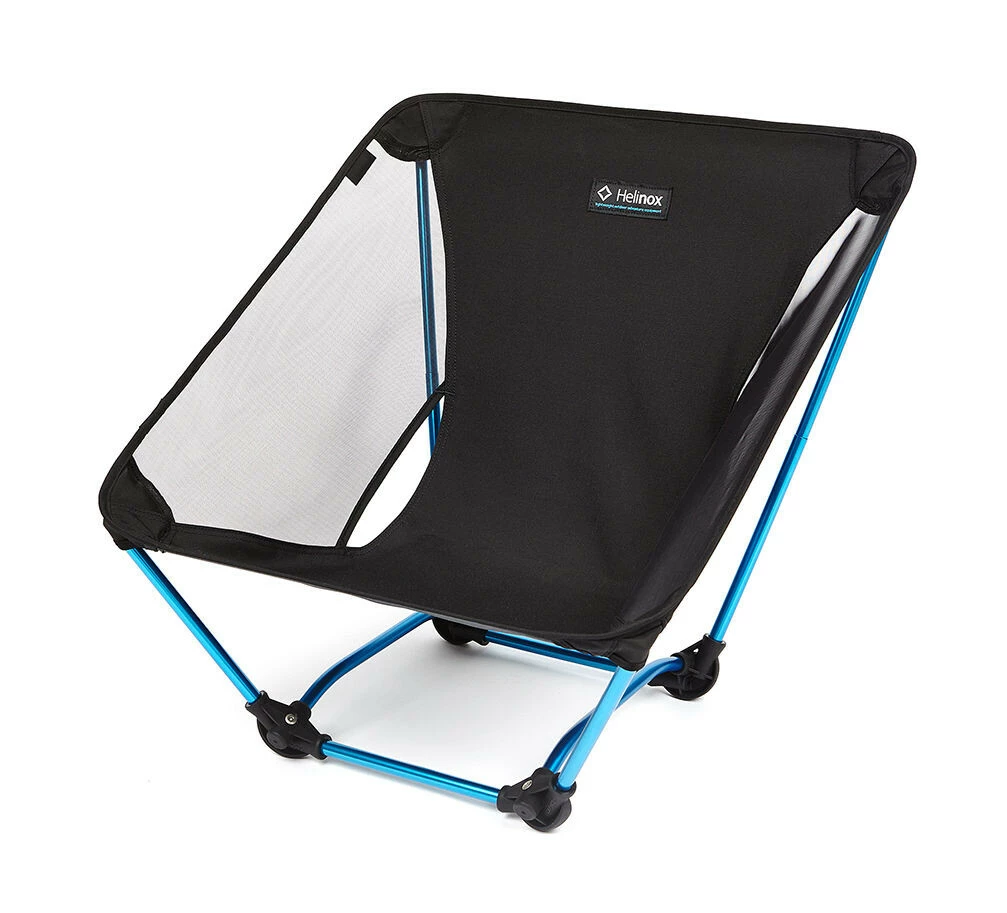 Helinox Ground Chair, Zwart/turquoise 3 Helinox Ground Chair, Zwart/turquoise