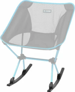 Helinox Rocking Foot One Set Voor Chair One 2 Stuks, Zwart