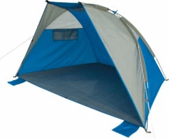 High Peak Bilbao Strandtent, Blauw/grijs