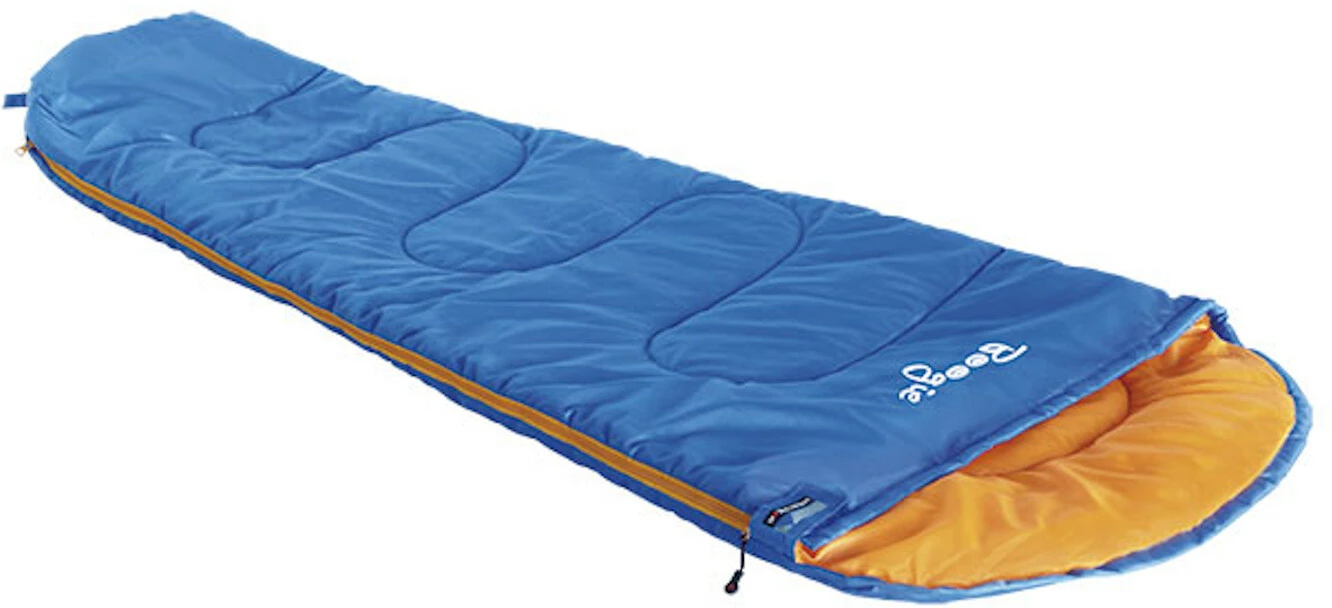 High Peak Boogie Slaapzak, Blauw/oranje 3 High Peak Boogie Slaapzak, Blauw/oranje