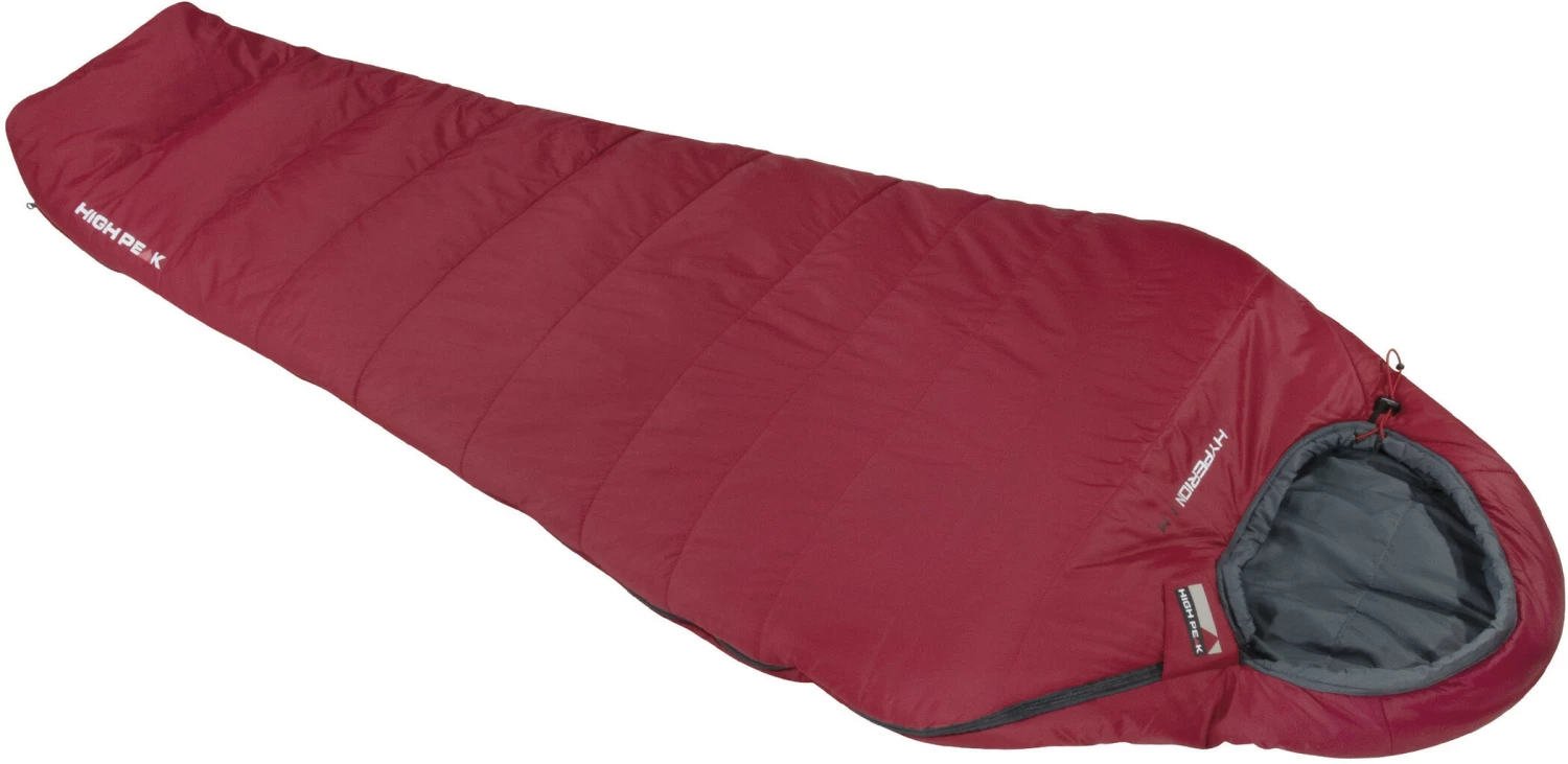 High Peak Hyperion 1 Medium Sleeping Bag, Rood 3 High Peak Hyperion 1 Medium Sleeping Bag, Rood