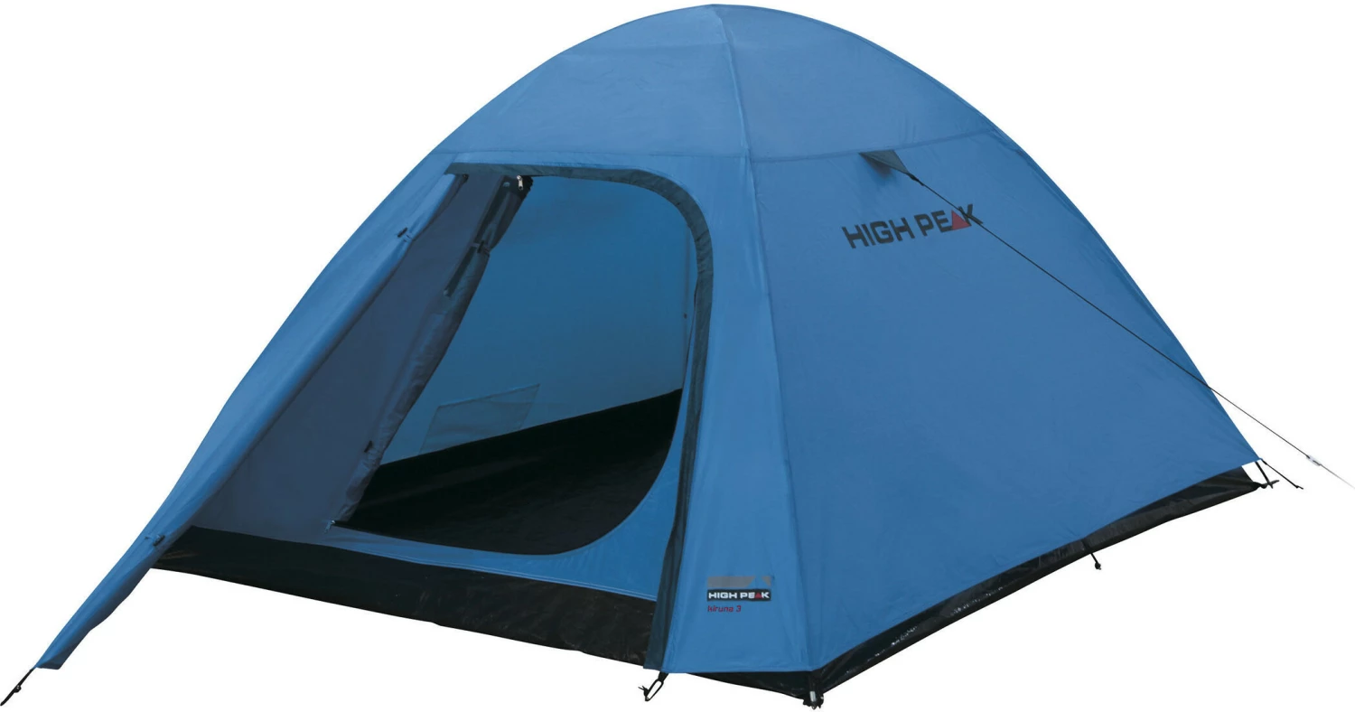 High Peak Kiruna 3 Tent, Blauw 3 High Peak Kiruna 3 Tent, Blauw