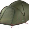High Peak Nightingale 3 LW Tent, Olijf -Nordisk Winkel high peak nightingale 3 lw tent pesto red 1